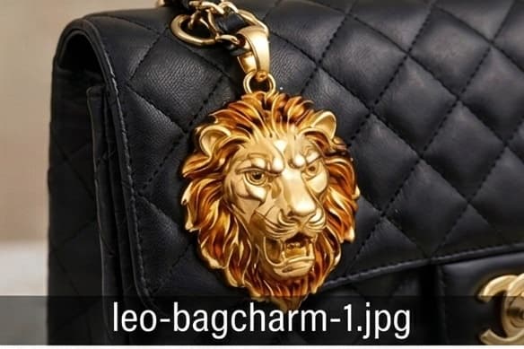 Leo Zodiac Keychain cum Bag Charm