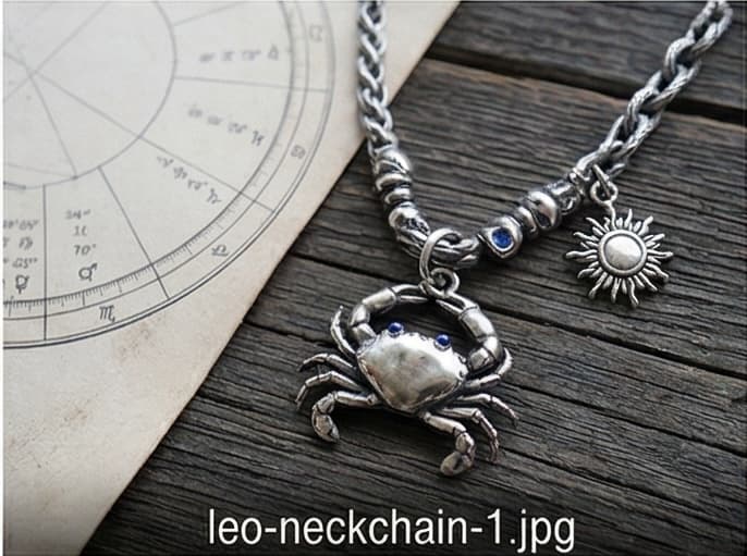 Leo Zodiac Pendant Neckchain – Gold Plated