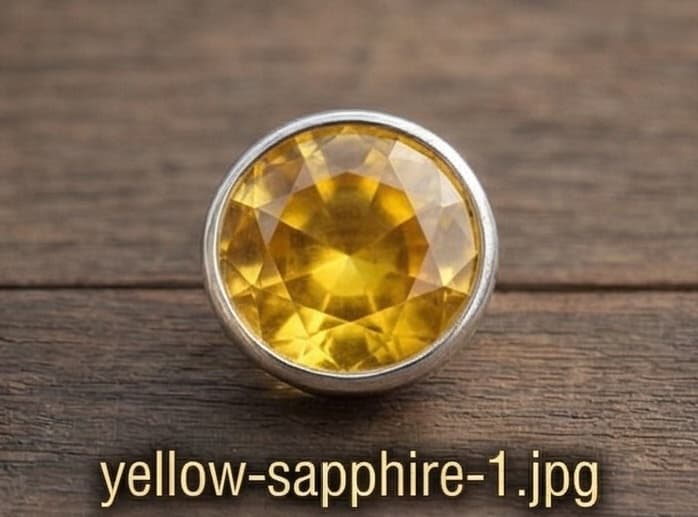 Natural Yellow Sapphire (Pukhraj)